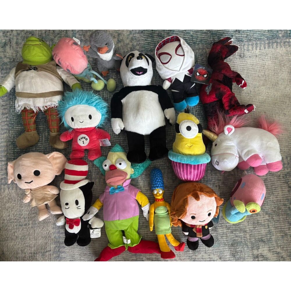 Universal Studios Plush Stuffed Animal Bundle